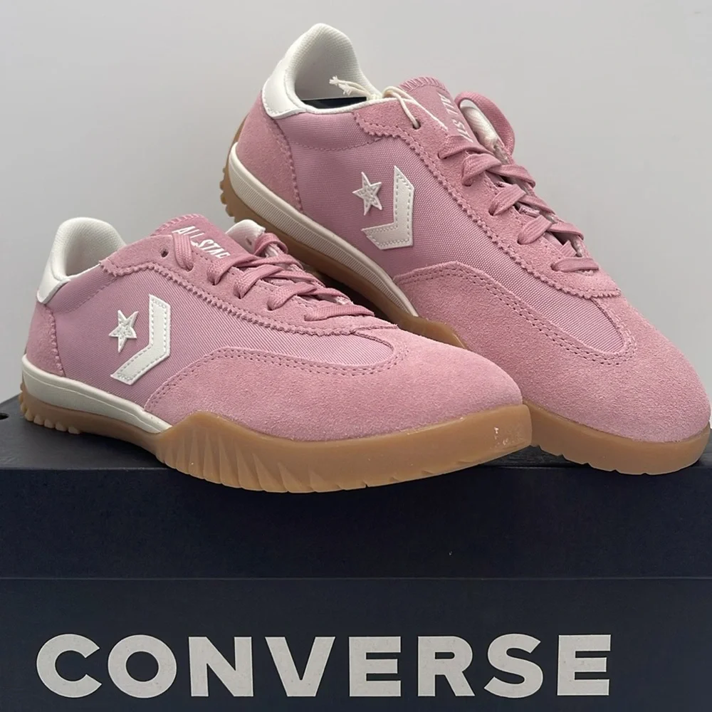 Converse WMNS RUN STAR TRAINER OX LOTUS PINK/EGRET/WHITE A13362C Sneakers - Picture 4 of 16